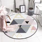 Grand Tapis Rond Pas Cher