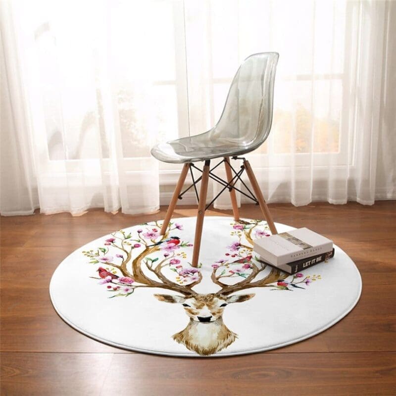 Tapis Rond Renne