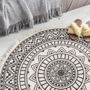 Tapis Rond Marocain