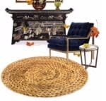 Grand Tapis Rond Salon