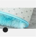 Tapis Rond Fourrure Céleste