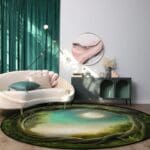 Tapis Rond Jungle