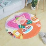Tapis Rond Cochon Gourmand