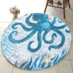 Tapis Rond Pieuvre
