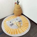 Tapis Rond Adorable Lion
