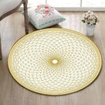 Petit Tapis Rond Beige | Mon Tapis Rond