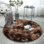 Petit Tapis Rond Fourrure | Mon Tapis Rond