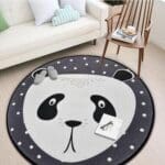Petit Tapis Rond Gris | Mon Tapis Rond