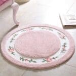 Petit Tapis Rond Rose | Mon Tapis Rond