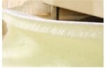 Tapis Rond Blanc Fausse Fourrure