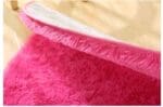 Tapis Rond Fourrure Rose