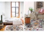 Tapis Rond Tissé À Plat