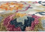 Tapis Rond Tissé À Plat