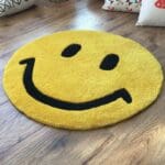 Tapis Rond Smiley