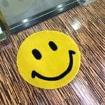 Tapis Rond Smiley