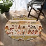 Tapis Rond Egypte Antique