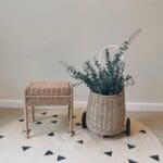 Tapis Rond Chanvre de Luxe
