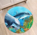 Tapis Rond Dauphin