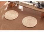 Tapis Rond Paille Tressée