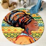 Tapis Rond Africain