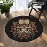 Tapis Rond Crane de Mort