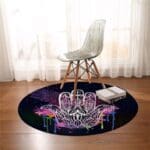 Tapis Rond Galaxie de Bohème