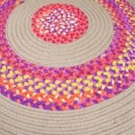 Tapis Rond Coton Tressé
