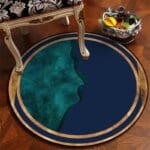Tapis Rond Vert Canard