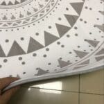 Petit Tapis Rond Scandinave