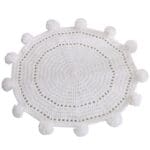 Tapis Rond Crochet