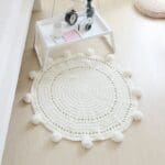 Tapis Rond Crochet