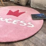 Tapis Rond Bébé Fille