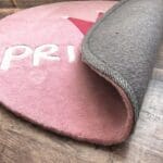 Tapis Rond Bébé Fille