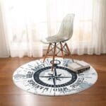 Tapis Rond Monde
