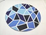 Tapis Rond Géométrique