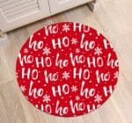 Tapis Rond Noël