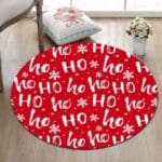 Tapis Rond Noël