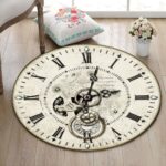 Tapis Rond Horloge