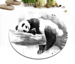 Tapis Rond Panda