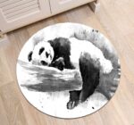 Tapis Rond Panda