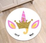 Tapis Rond Deux Yeux