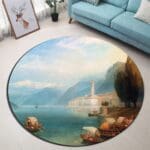 Tapis Rond Paysage