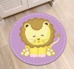 Tapis Rond Lion Mimi
