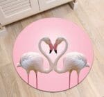 Tapis Rond Cœur