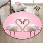 Tapis Rond Cœur