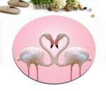 Tapis Rond Cœur