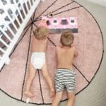 Tapis Rond Graphique