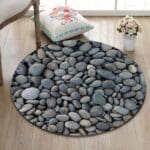 Tapis rond Galet