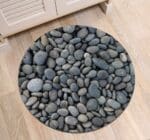 Tapis rond Galet