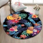 Tapis Rond Fruit Exotique